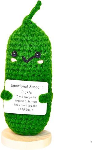 Positive Potato Doll Crochet with Card (Emotional Support Pig) in Saudi Arabia