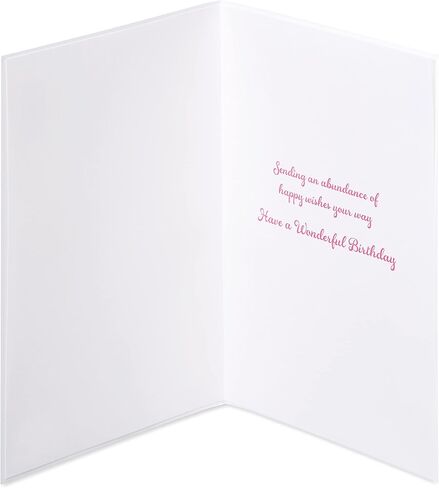 Papyrus Birthday Card for Her - BCRF Partnership (An Abundance of Happy Wishes) in Saudi Arabia