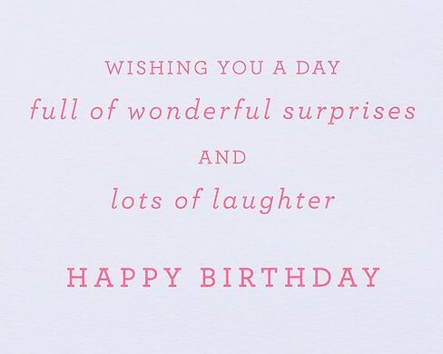 Papyrus Birthday Card for Her - BCRF Partnership (An Abundance of Happy Wishes) in Saudi Arabia