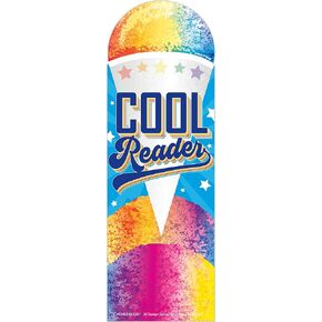 Eureka 834054 Snow Cone Scratch and Sniff Bookmarks for Kids and Teachers, 2" x 6", Multicolor, 24pcs