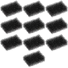 10pcs pet fountain fountain fountain fulter for 2.0l pet pet fountain fountain filters cat dog dispenser filters 33x23x12mm black