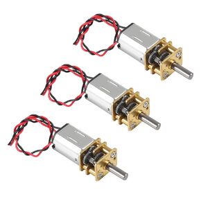 3pcs Mini Micro N20 Gear Motor DC 3V-6V SPEED SPEED Full Metal Gear Box Micro Motors Motors for DIY Robot Car RC Toys