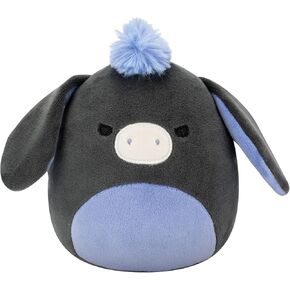 Squishmallows Original 5in Don The Charcoal Donkey – Official Jazwares Plush (Little)
