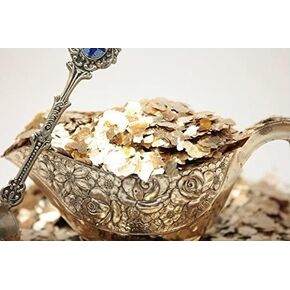 الذهب - قشر كبير - ميكا الطبيعية - #311-4364 (حقيبة 1/2 أوقية)