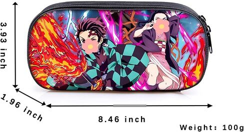 G-Ahora 6 Pcs Anime Pen Black 0.5mm School Supplies with 1 Lead Refill Set (Pink) in Saudi Arabia