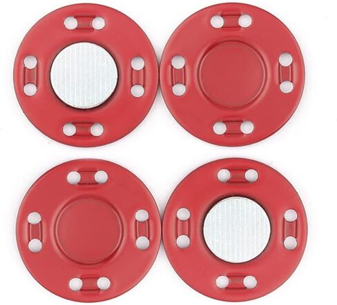 MAHAVIMOKSA 25mm/1" Magnetic Coat Snap Button Invisible Hidden Sew in Button Fastener for DIY Craft Clothing Sewing Bag Purse Leather Scrapbooking (Beige 6pcs) in Kuwait