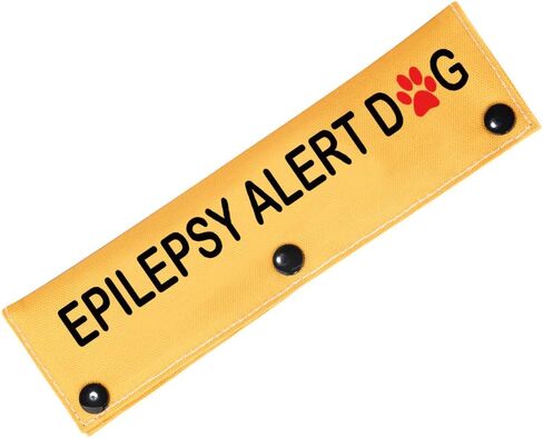 PWHAOO Epilepsy Alert Dog Leash Sleeve Emergency Medical Dog Leash Wrap Epilepsy Medical Alert Gift (Epilepsy Sleeve) in Saudi Arabia