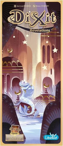Dixit Quest Board Game - Expand Your Imagination with 84 New Cards! Creative Storytelling Game, Fun Family Game for Kids & Adults, Ages 8+, 3-6 Players, 30 Minute Playtime, Made by Libellud in Kuwait