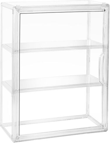 Clear Acrylic Display Case, 5 Tier Large Acrylic Blind Box for Figures, Dustproof Storage Organizer with Magnetic Door for Action Figures Toys, Stackable Collectibiles Showcase in Kuwait