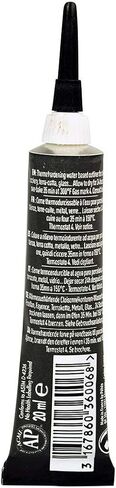 Pebeo Porcelaine 150, China Paint Outliner - Anthracite Black, 0.6 Fl Oz (Pack of 1) (036-006) in Kuwait