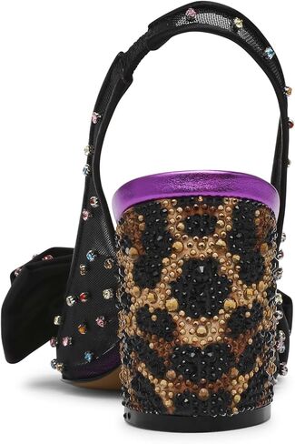 Betsey Johnson Women's Dafney Pump, Leopard Multi, 8 in Saudi Arabia