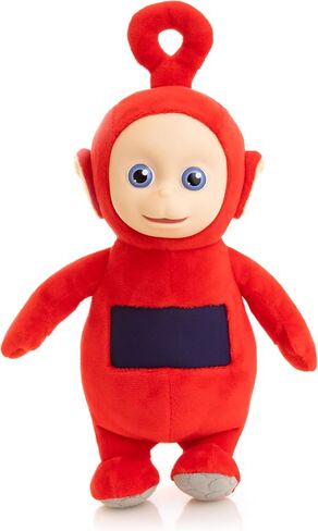The Loyal Subjects Teletubbies Po Soft Plush 8-inch Toy with Interactive Color Changing Belly Patch in Saudi Arabia