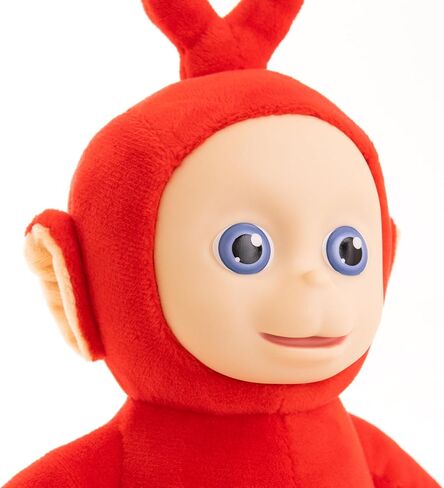 The Loyal Subjects Teletubbies Po Soft Plush 8-inch Toy with Interactive Color Changing Belly Patch in Saudi Arabia
