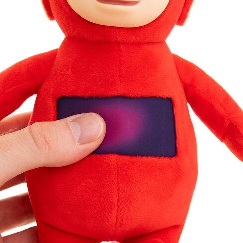 The Loyal Subjects Teletubbies Po Soft Plush 8-inch Toy with Interactive Color Changing Belly Patch in Saudi Arabia