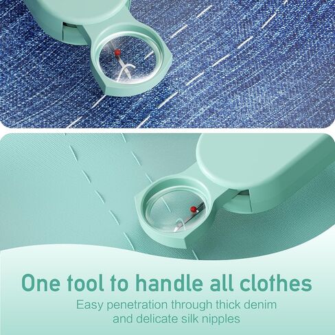 Magnified Seam Ripper – Seam Ripper & Stitch Remover Tool, Thread Cutter with Magnifying Glass for Needlework Patterns, Sewing and Quilting(Greener) in Saudi Arabia
