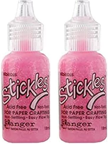 Ranger Industries Hibiscus Stickles Glitter Glue .5oz ، 0.5oz in Kuwait