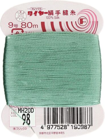 Fujix Tire [silk hand-sewn thread] No. 9 / 80m col.402 black in Kuwait