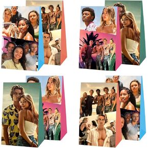 Vibbint 12pcs Outer Banks Party Favor Gift Bags, Outer Banks Party Supplies for Outer Banks Birthday Decorations