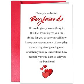 TQDaiker Lovely Valentines Day Card for Wife, Naughty Vday Card from Husband, Funny Valentine’s Gift for Her Fiancee Women, “I Love You Then, I Love You Still, I Love Your Butt, I Always Will"