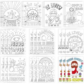 Zhanmai 30 Pcs Spring Coloring Posters Color Your Own Funny Posters Bee Flower Butterfly Happy Spring Crafts Bulk for Party Holiday Classroom Home DIY Activities