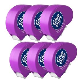 Glue Dots .375" Poster Dot Disposable Dispenser - 200 Clear Dots