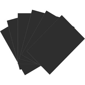 6 PCS 0.8mm Thick Double Sided Strong Magnetic Sheets Flexible Rubber Sheets for Metal Dies Storage and Organize Scrapbooking Tool Craft Supplies Rubber Magnetic Sheets Set