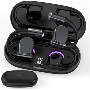 Translation Earbuds Bluetooth AI Translator Earbuds with 144 Languages Translation Earbuds Real Time HD Sound Quality Long Battery Life Support Calls & Music for Travel and Business Trips