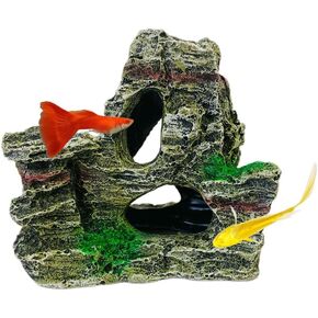 Aquarium Mountain View Stin Resin