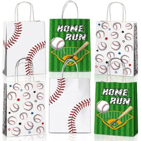 Joygather 24 PCS Dog Party Party Favors مع مقابض ، أكياس Goodie المطبوعة ، أكياس الهدايا ، أكياس الحلوى مع 4 أنواع مختلفة ، أكياس الورق الكلب Kraft لإمدادات حفلات عيد الميلاد. in Kuwait