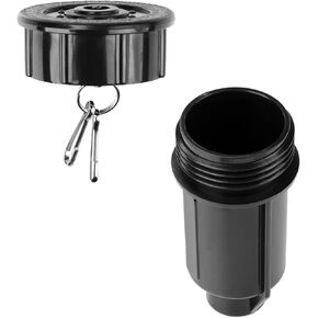 Black Uncles Outdoor Key Holder Sprinkler Head Hideaway for Your Valuables Waterproof and Resistant to Corrosion Household Supplies