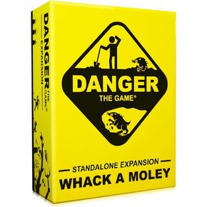 Danger The Game - Whack A Moley: Party Card Game of Bizarre Dangers and Rescues | Standalone Expansion