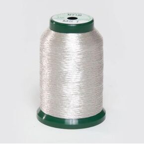 Silver Metallic Kingstar 1000 Meter Thread - 40 Weight -