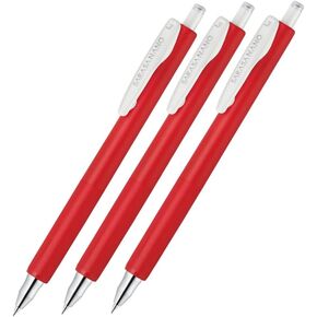 Zebra JJH72-BK3-AZ Sarasa Nano Gel Ballpoint Pen, 0.3mm, Set of 3, Black