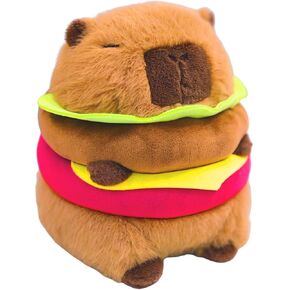 Capybara Plush with Turtle Backpack, Capybara Stuffed Animal,Capybara Plush Toy, Capybara Birthday Decorations,Cute Capybara Plush Toy for Girls and Boys (Turtle)