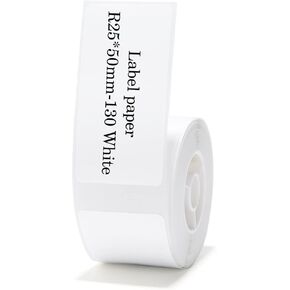 NIIMBOT D101 Label Maker Tape Self-Adhesive Labeling Tape Replacement 0.79" X 1.57" (20 X 40mm) Thermal Label Paper for Home Kitchen, 160 Labels/Roll, White