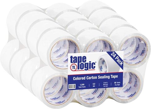 Tape Logic 3 Inch x 55 Yards Orange Packing Tape, 2.2 Mil Thick, Pack of 24 Rolls, For Packaging, Shipping, Moving and Color Coding in Saudi Arabia