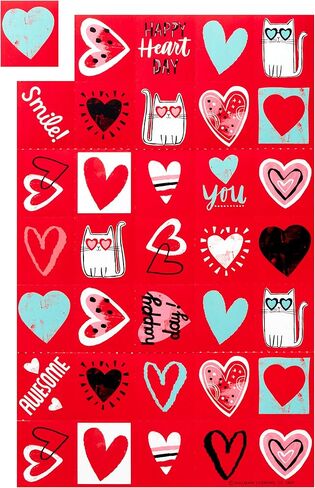 Hallmark Harry Potter Valentines Day Cards and Mailbox for Kids School Classroom Exchange (1 Box, 32 Valentine Cards, 35 Stickers, 1 Teacher Card) in Saudi Arabia