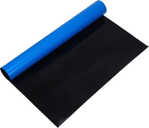 Frcolor 2pcs خزان السمكة خلفية 5 جالون ديكور أزرق أسماك خزان أسماك الخلفية الصلبة ملصق ملصق حوض السمك جدران السمك الزرق in Kuwait