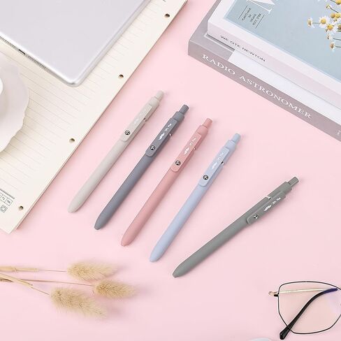 Mr. Pen- Aesthetic Highlighters and Gel Pens No Bleed, 10 Pack, Morandi Color Bible Highlighters No Bleed, Black Ink Bible Pens, Highlighter Pens, No Bleed Highlighters for Bibles, Bible Pens in Kuwait