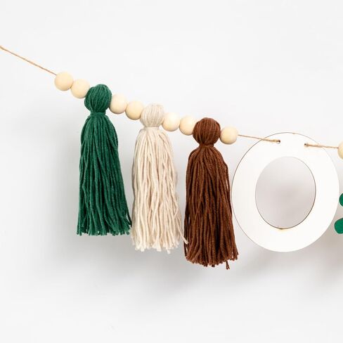 One Happy Camper High Chair Banner - Adventure Camping Theme Wooden Highchair Banner First Birthday, Wild One Birthday Decorations Banner, Woodland 1st Birthday Tassel Banner(A) in Saudi Arabia