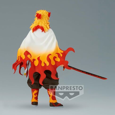 Banpresto - Demon Slayer: Kimetsu no Yaiba - Kyojuro Rengoku vol. 43 (ver. B), Bandai Spirits Figure in Saudi Arabia