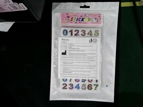 Bewudy 40 قطعة ملصقات الأبجدية ، ملصقات رسائل ملونة ، ملصقات أبجدية لاصقة ، ملصقات رسائل فينيل أرقام البريد الإلكترونيات ملصقات DIY Crafts Making Decals for Classroom Decor (40) in Kuwait