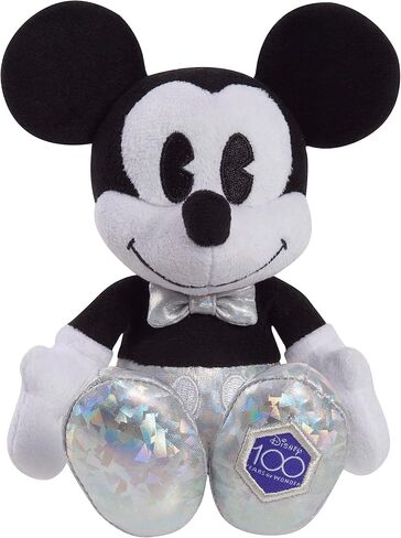 Disney100 Years of Wonder Mickey Mouse Small Plush Stuffed Animal, Kids Toys for Ages 2 Up by Just Play in Saudi Arabia