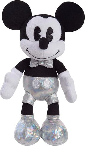 Disney100 Years of Wonder Mickey Mouse Small Plush Stuffed Animal, Kids Toys for Ages 2 Up by Just Play in Saudi Arabia