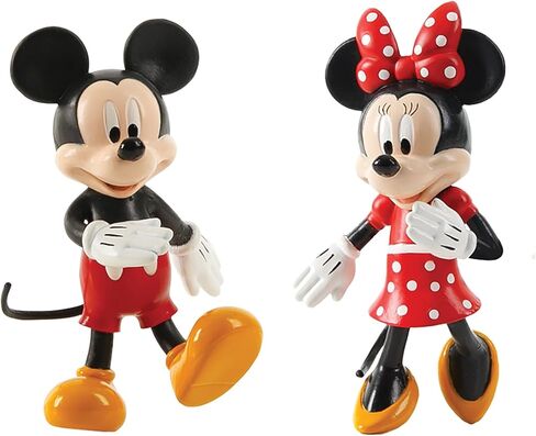 Flexfigs: Stitch & Angel - 2 Pack -Pack - Disney: Lilo & Stitch Action Action Figures ، Flex It - in Kuwait