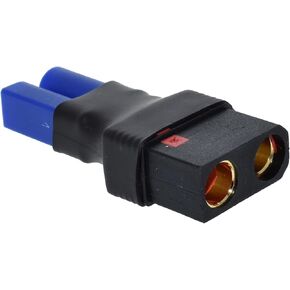 Male QS8 / QS8-S to EC5 Female (No Wire) - Made with Genuine EC5 & QSRC QS8 Connectors