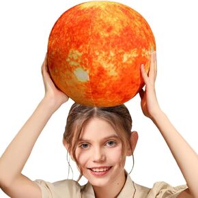 Ultra-ealistic 3D Planet,Moon,Earth,The Sun,Pillow Plush Toys,for Kids Teens Adults, for Teachers and Parents, Educational Toy Learning, 10.6 in (The Earth) in Kuwait
