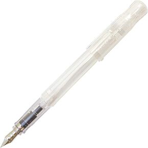 kakuno/fountain pen/EF ultrafine character [transparent body/non-color] FKA-1SR-NCEF