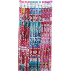 Disney Princess Little Mermaid Ariel 12 Wood Pencils Pack