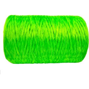 Kulay Artificial Deer Sinew Neon Green Waxed Flat Polyester Thread for Beading, Leather, Tie-dye Crafts and Sewing, Neon Green Sinue (5-Ply, 300 Yards or 900 Feet)
